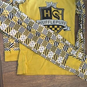 Hanna Andersson Hufflepuff Kids Pajama Set - Yellow and Black